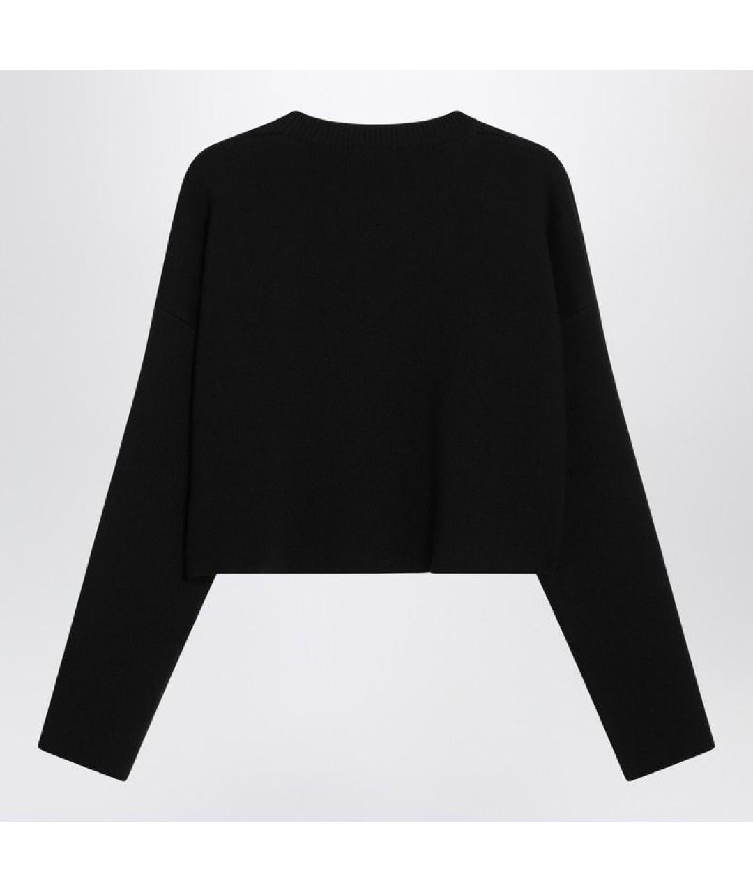 LOEWE Черный шерстяной джемпер / свитер, фото 2