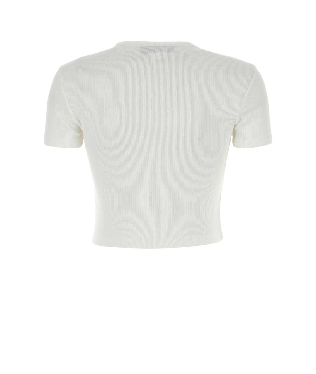 FENDI Белая хлопковая футболка, фото 2