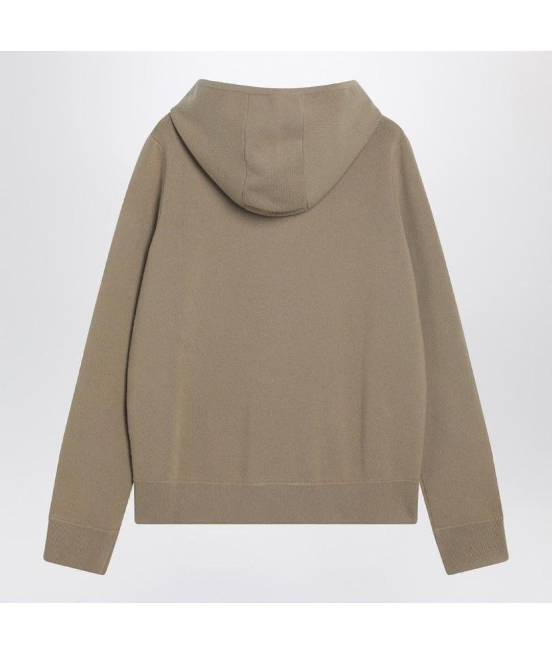 BURBERRY Коричневый кашемировый джемпер / свитер, фото 2