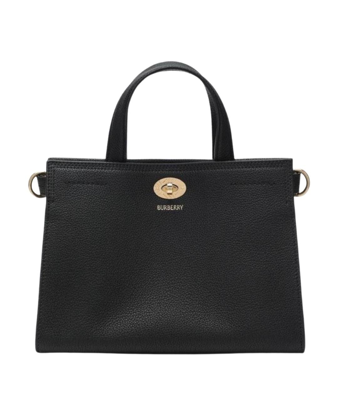 BURBERRY Черная сумка тоут, фото 1