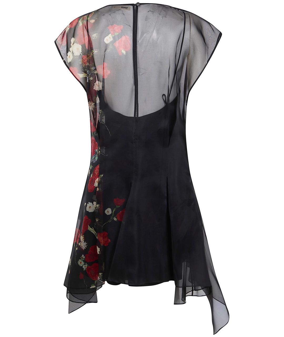 KHAITE Черное шелковое вечернее платье, фото 2