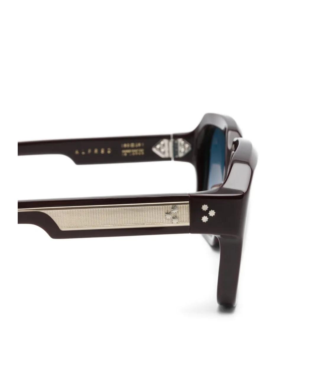 JACQUES MARIE MAGE Черные солнцезащитные очки, фото 3