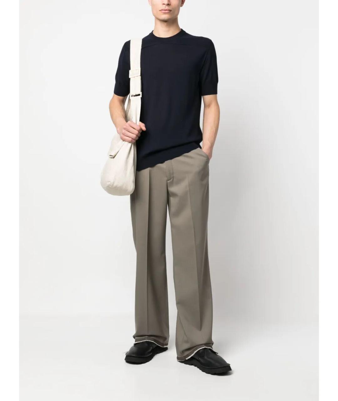 JIL SANDER Синяя футболка, фото 4