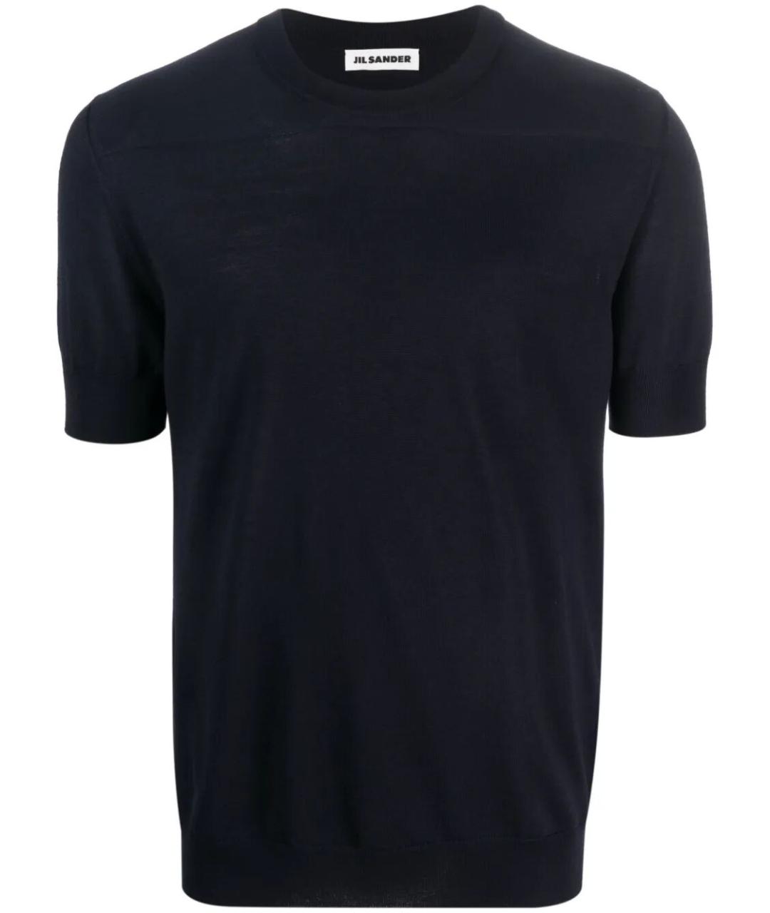 JIL SANDER Синяя футболка, фото 1