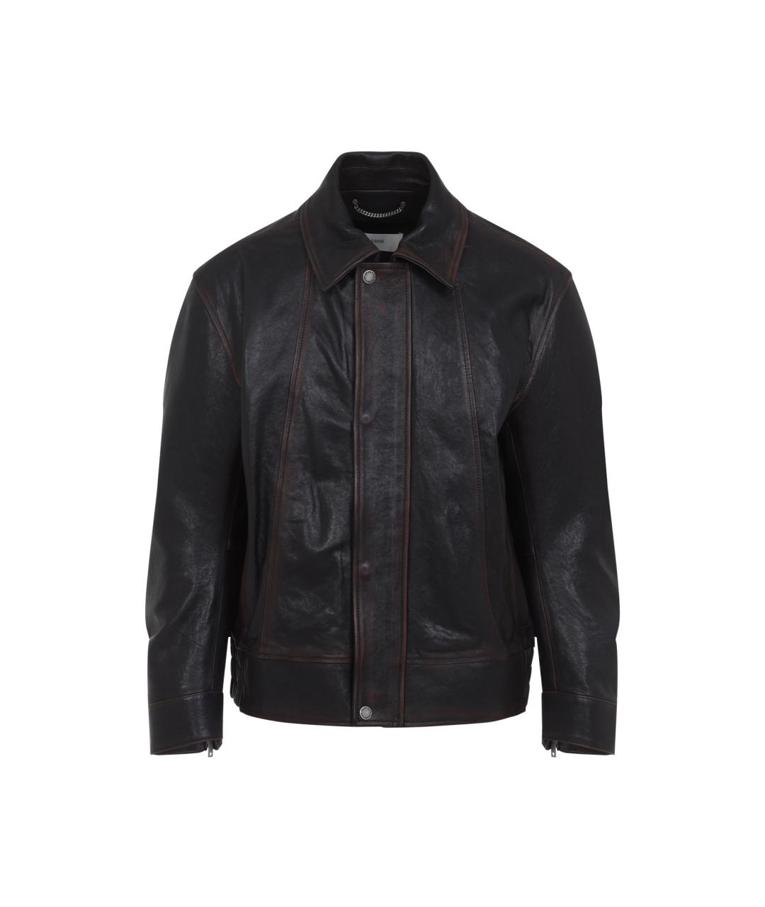 GOLDEN GOOSE DELUXE BRAND Кожаная куртка, фото 1