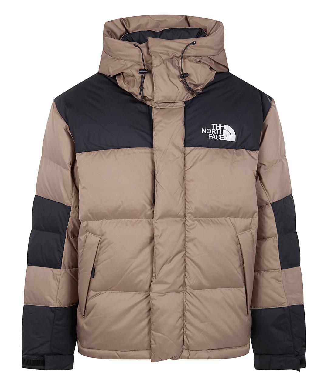 THE NORTH FACE Коричневый полиэстеровый пуховик, фото 4