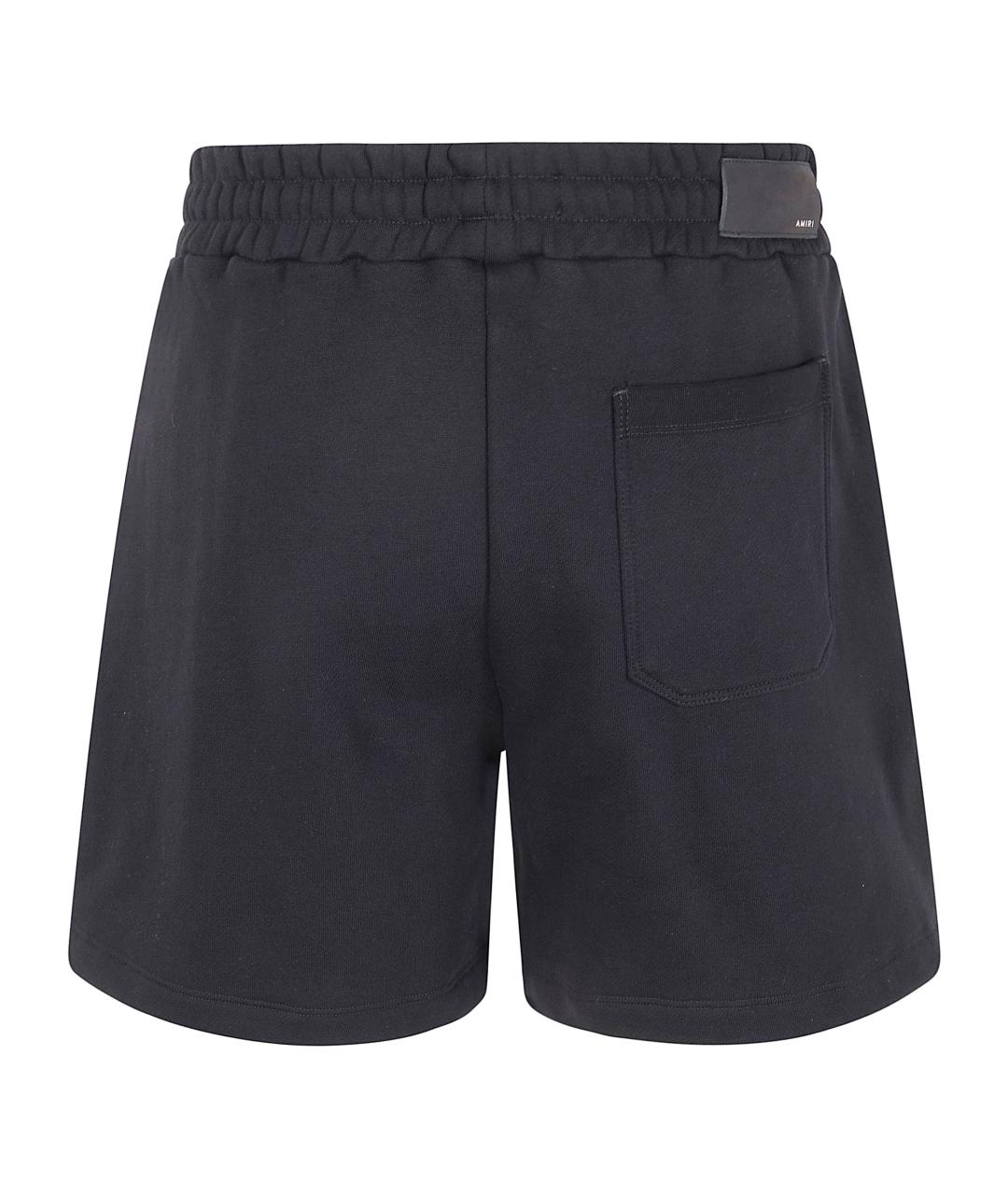 AMIRI Черные хлопковые шорты, фото 4