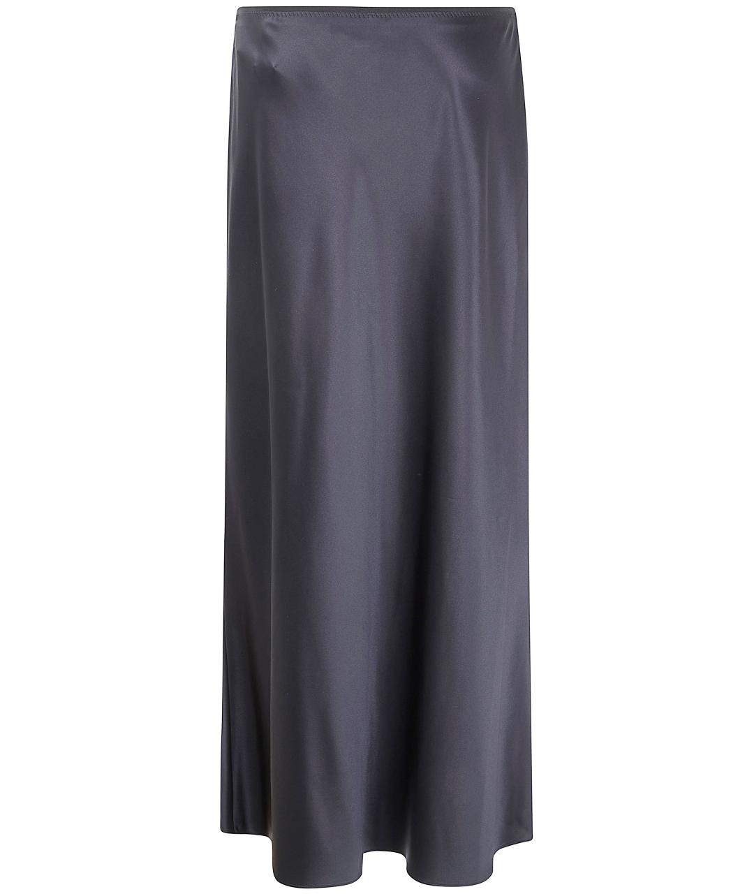 JOSEPH Черная шелковая юбка миди, фото 2