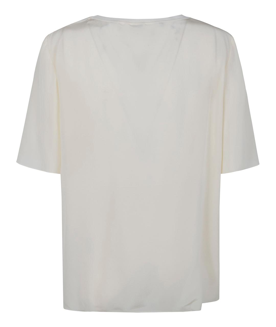JOSEPH Белая шелковая футболка, фото 2
