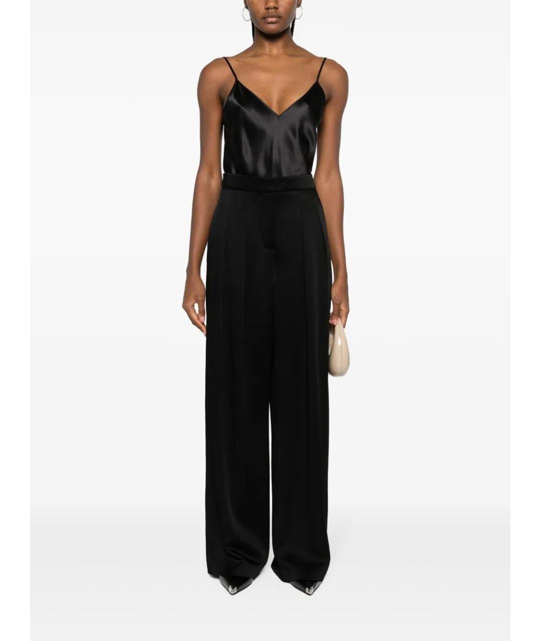 JOSEPH Черная шелковая майка, фото 4