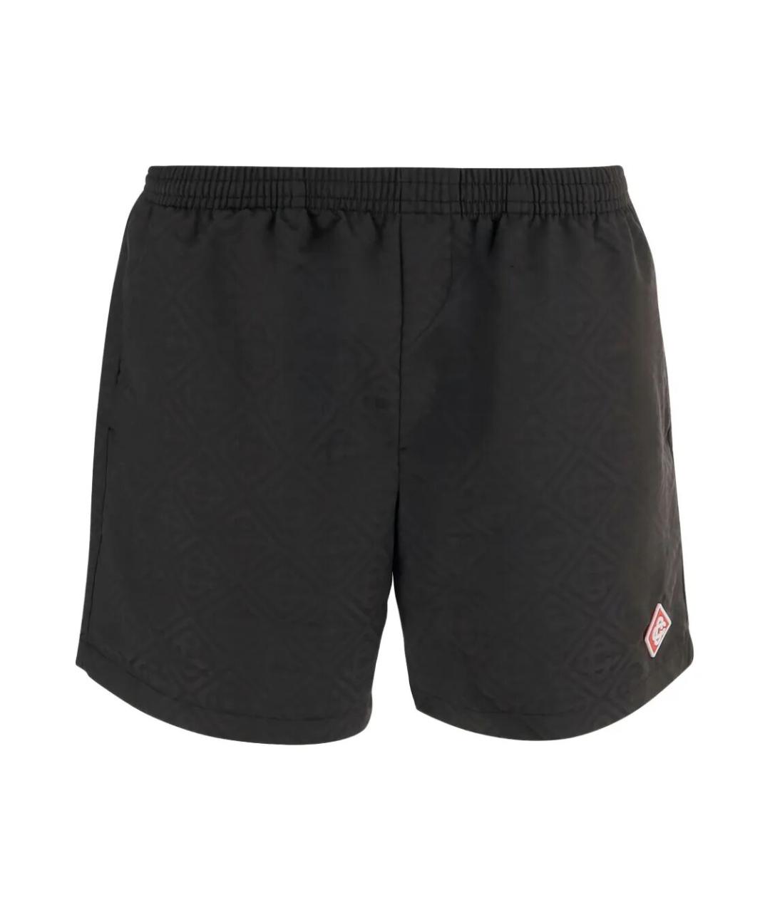 CASABLANCA Черные полиэстеровые шорты, фото 1