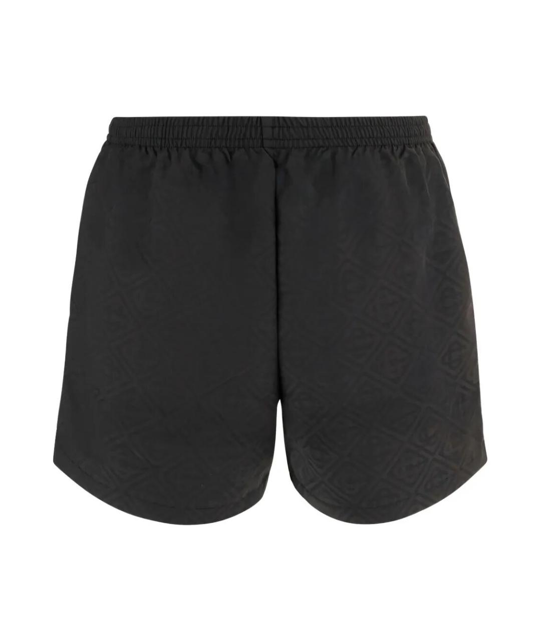 CASABLANCA Черные полиэстеровые шорты, фото 3