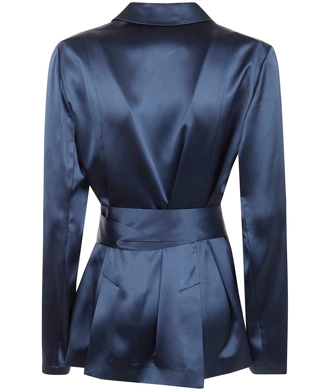 JOSEPH Синий шелковый жакет/пиджак, фото 2