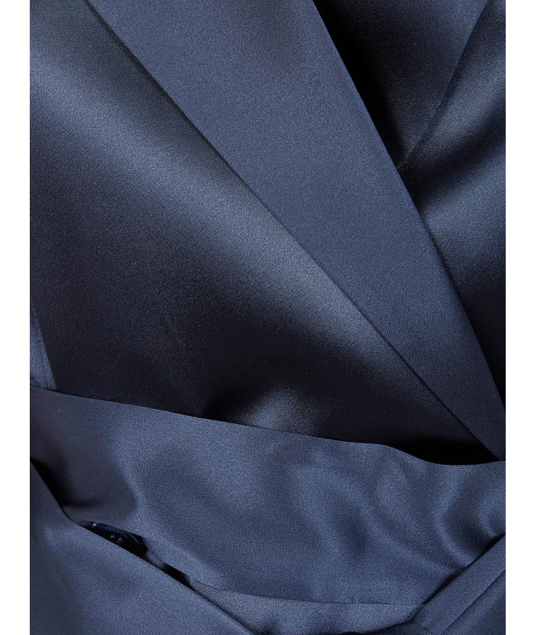 JOSEPH Синий шелковый жакет/пиджак, фото 3