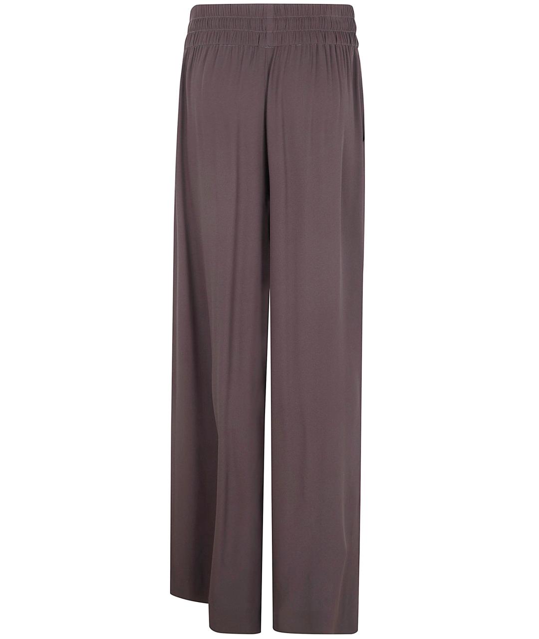 JOSEPH Коричневые вискозные прямые брюки, фото 2