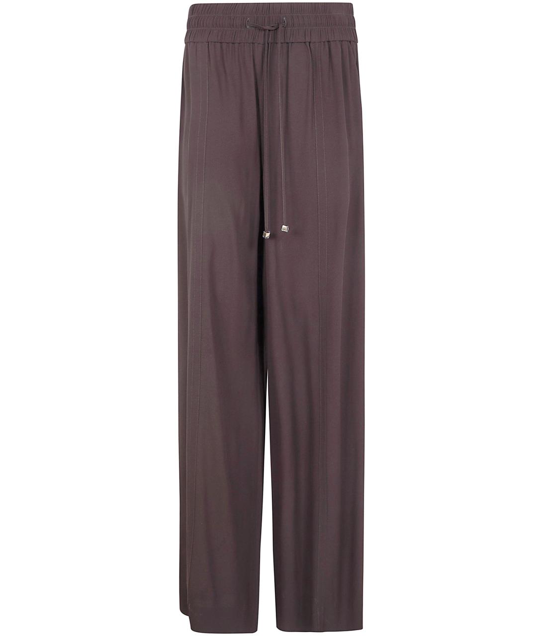 JOSEPH Коричневые вискозные прямые брюки, фото 1