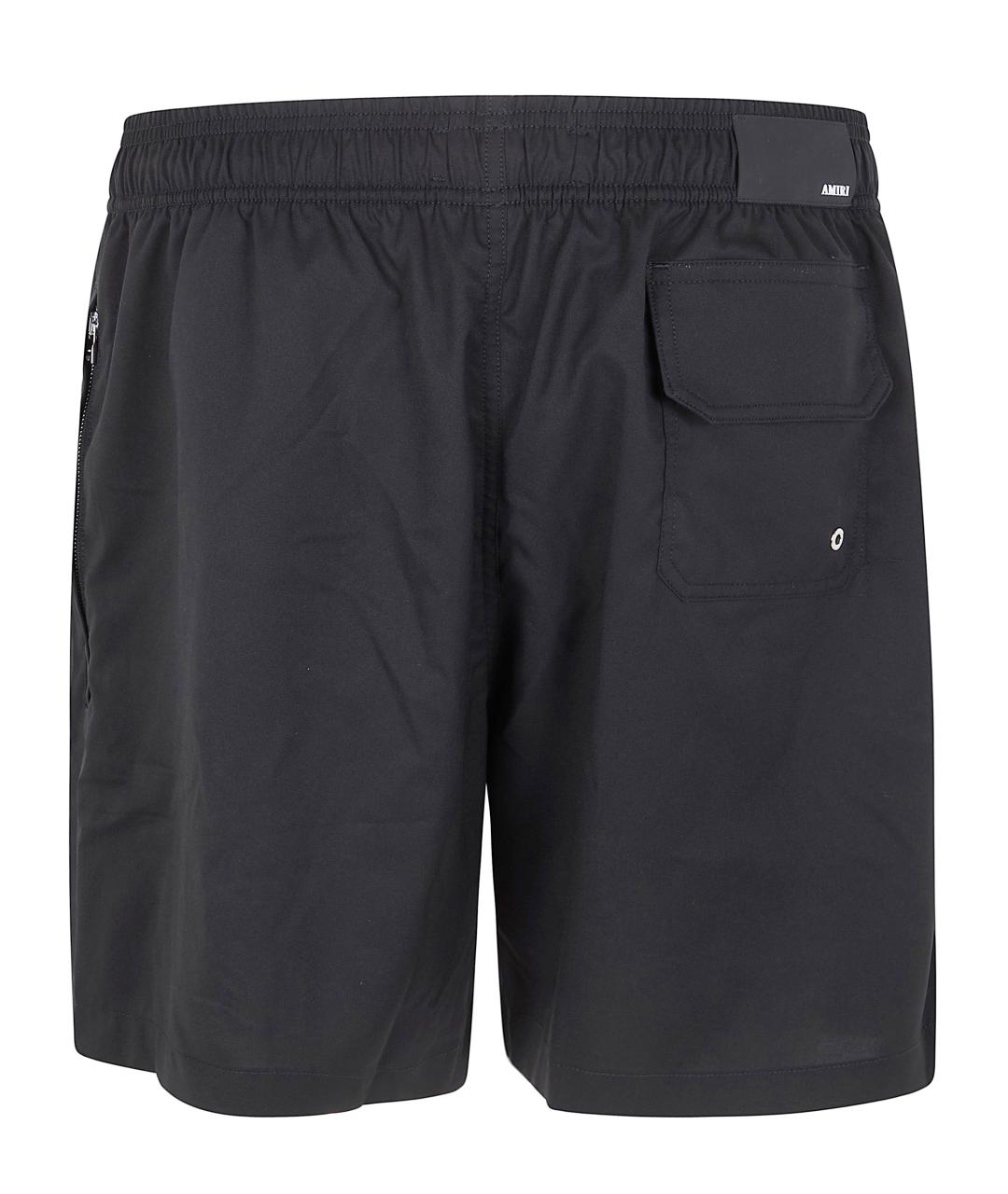 AMIRI Черные полиэстеровые плавки, фото 2