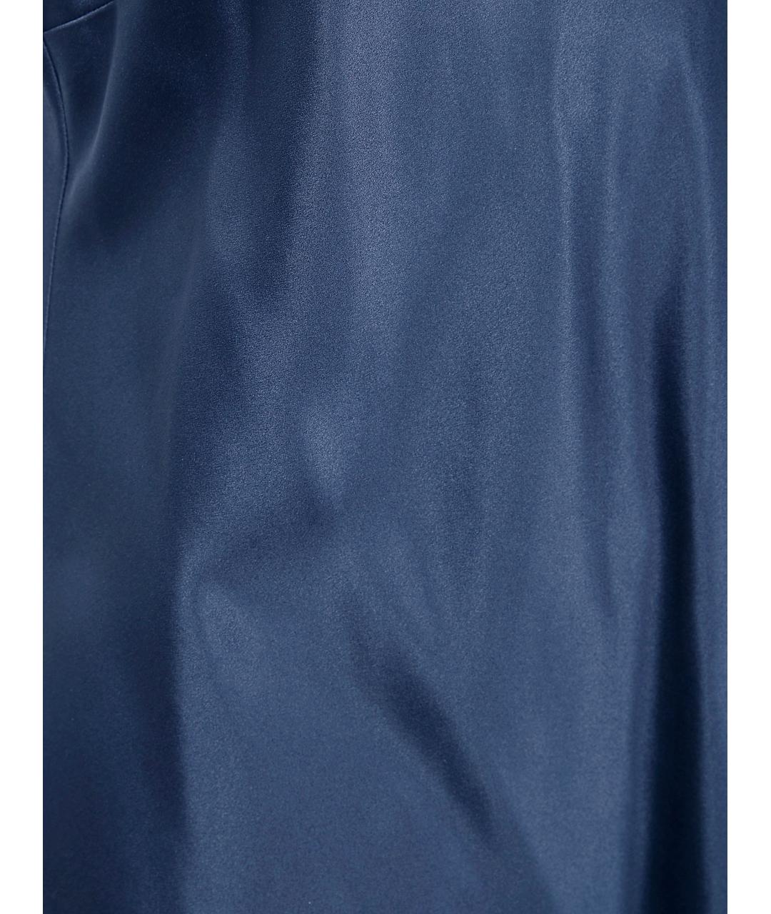 JOSEPH Синяя шелковая блузы, фото 3