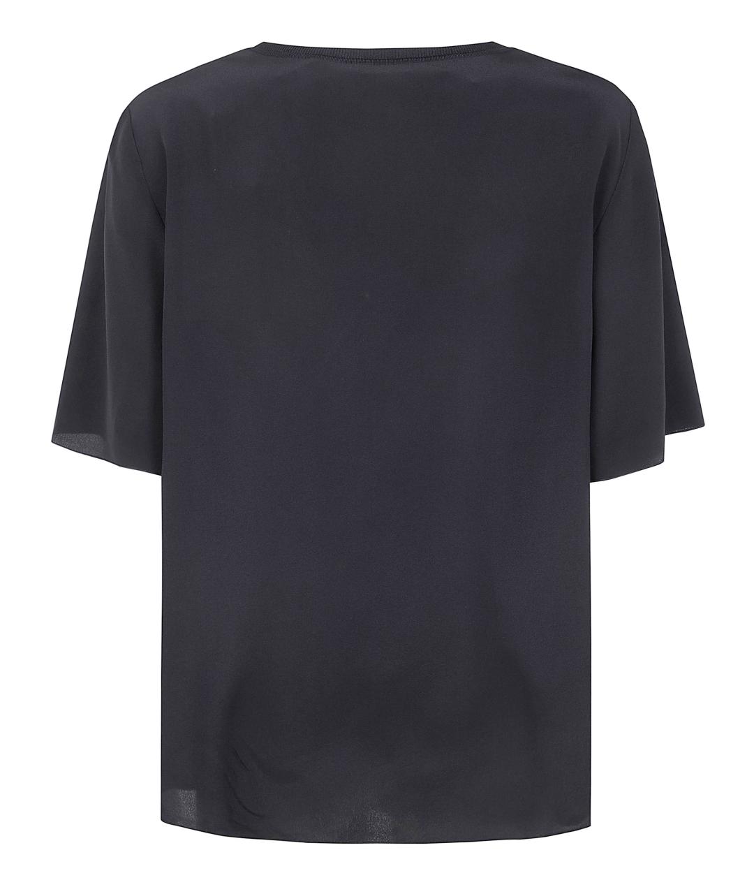 JOSEPH Черная шелковая футболка, фото 2