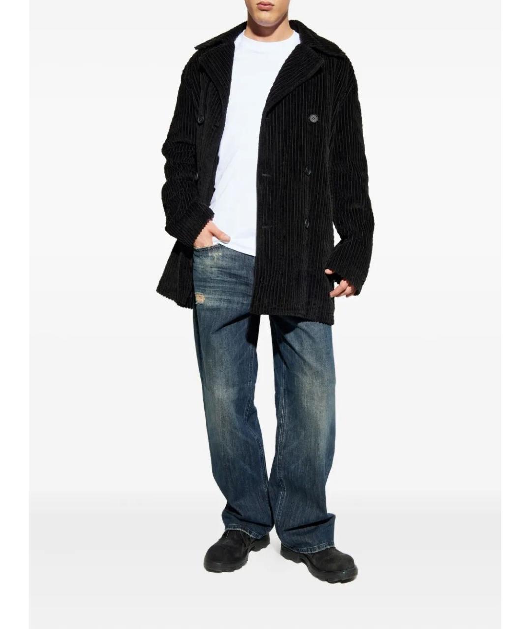 DIESEL Синие хлопковые прямые джинсы, фото 2