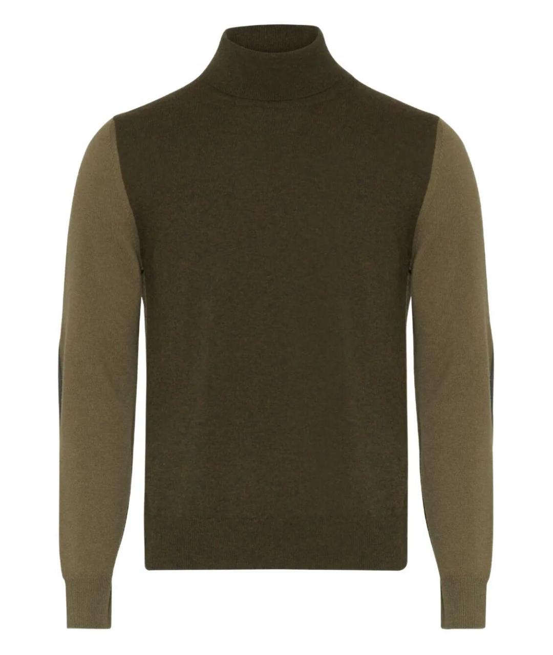 MAISON MARGIELA Зеленый шерстяной джемпер / свитер, фото 1