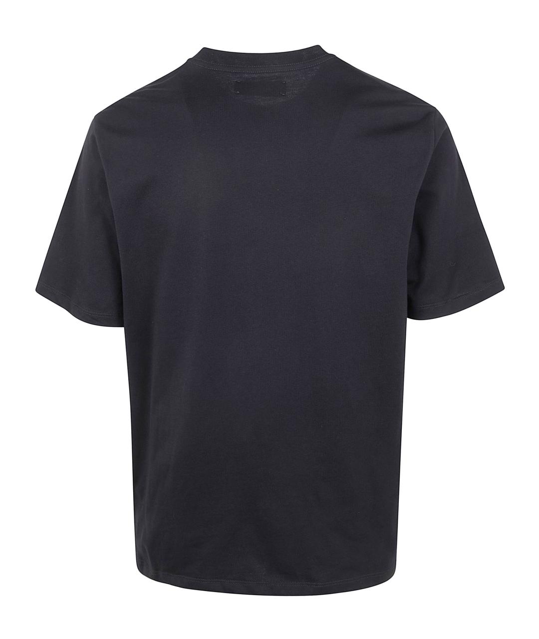 AMIRI Черная хлопковая футболка, фото 2