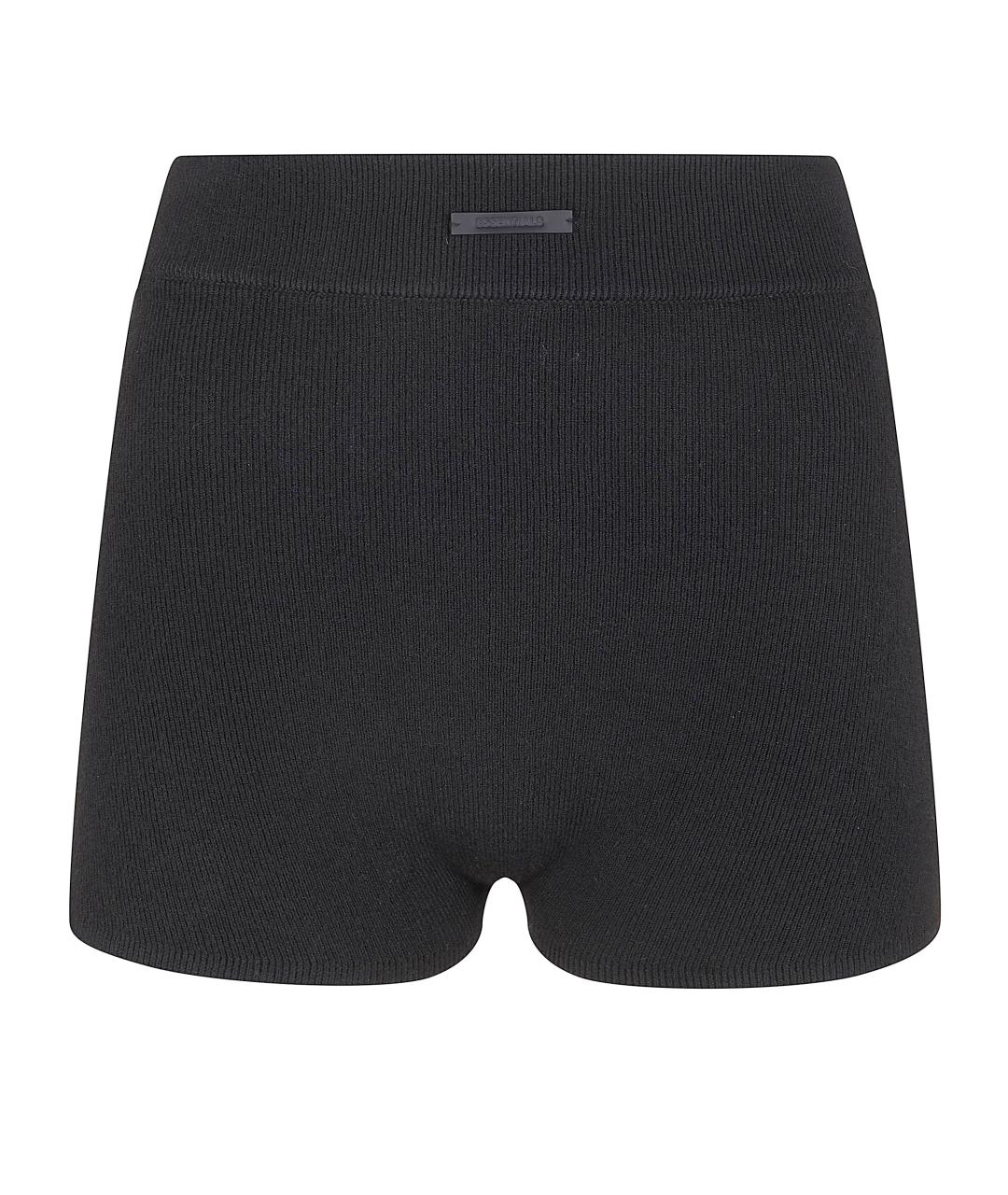 FEAR OF GOD ESSENTIALS Черные полиэстеровые шорты, фото 1