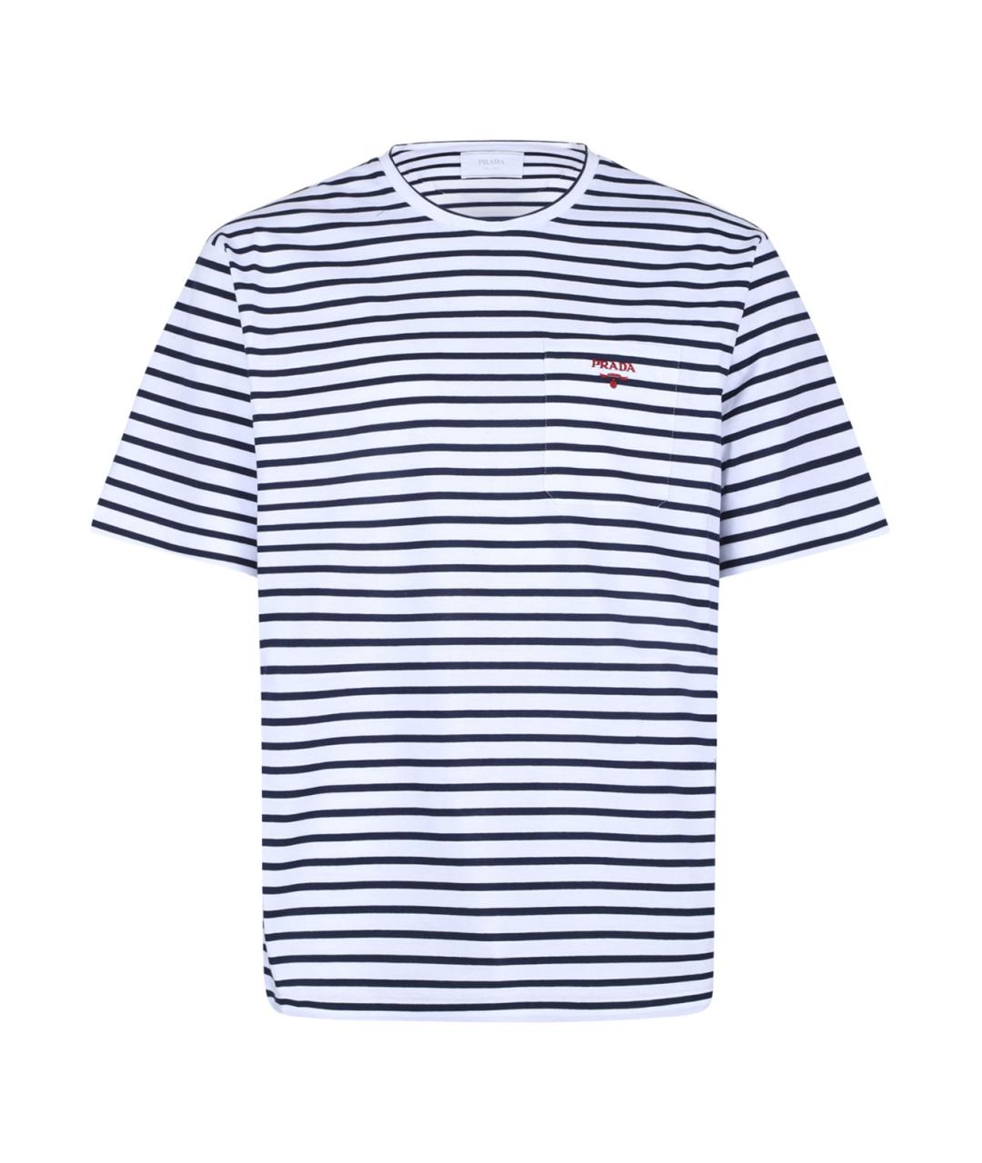PRADA Мульти хлопковая футболка, фото 1