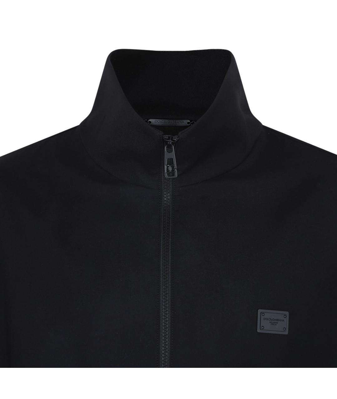 DOLCE&GABBANA Черная шерстяная куртка, фото 3