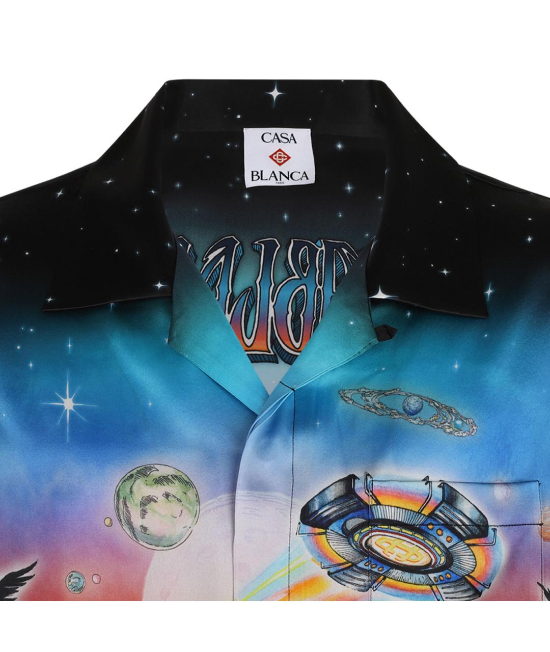 CASABLANCA Мульти шелковая кэжуал рубашка, фото 3