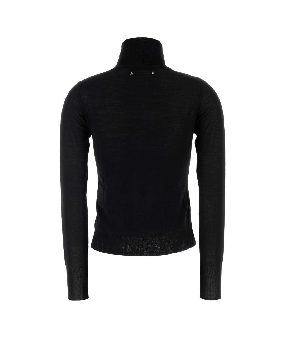 GOLDEN GOOSE DELUXE BRAND Черный шерстяной джемпер / свитер, фото 2