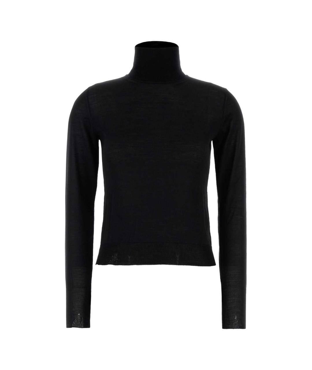 GOLDEN GOOSE DELUXE BRAND Черный шерстяной джемпер / свитер, фото 1