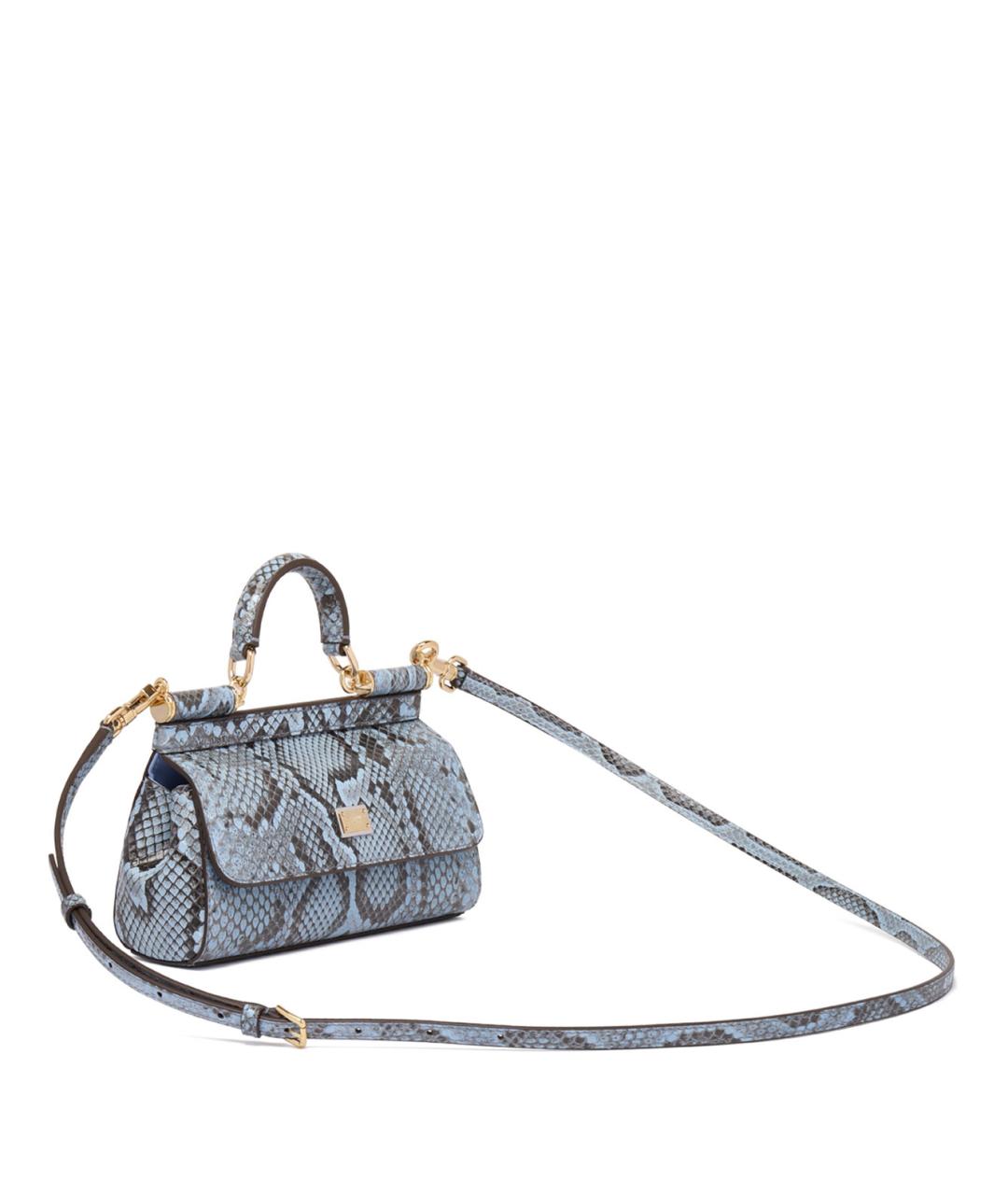 DOLCE&GABBANA Мульти кожаная сумка с короткими ручками, фото 3