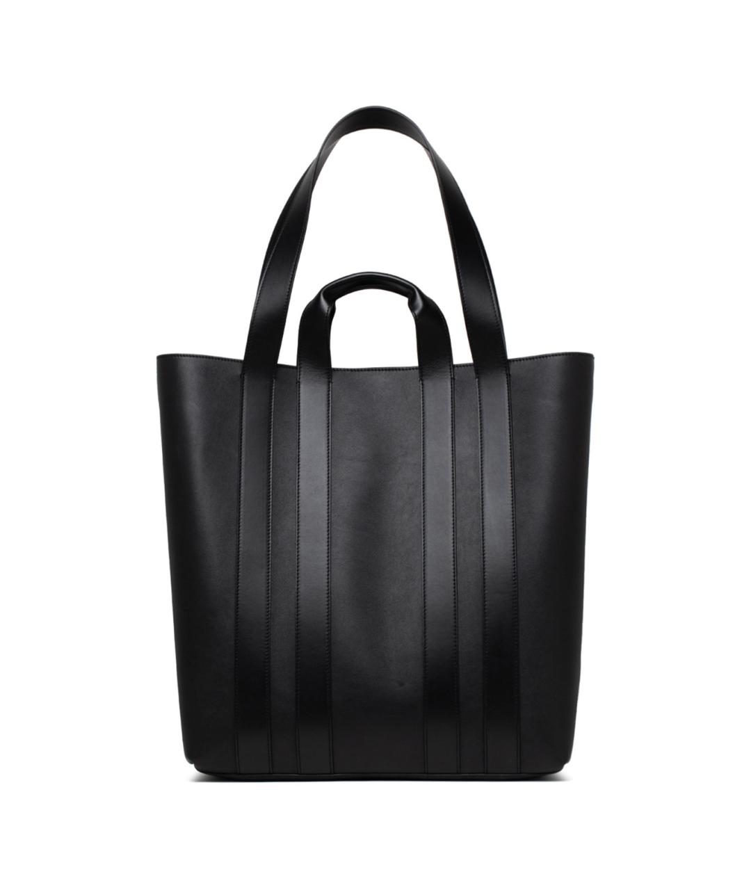 LANVIN Черная кожаная сумка на плечо, фото 4