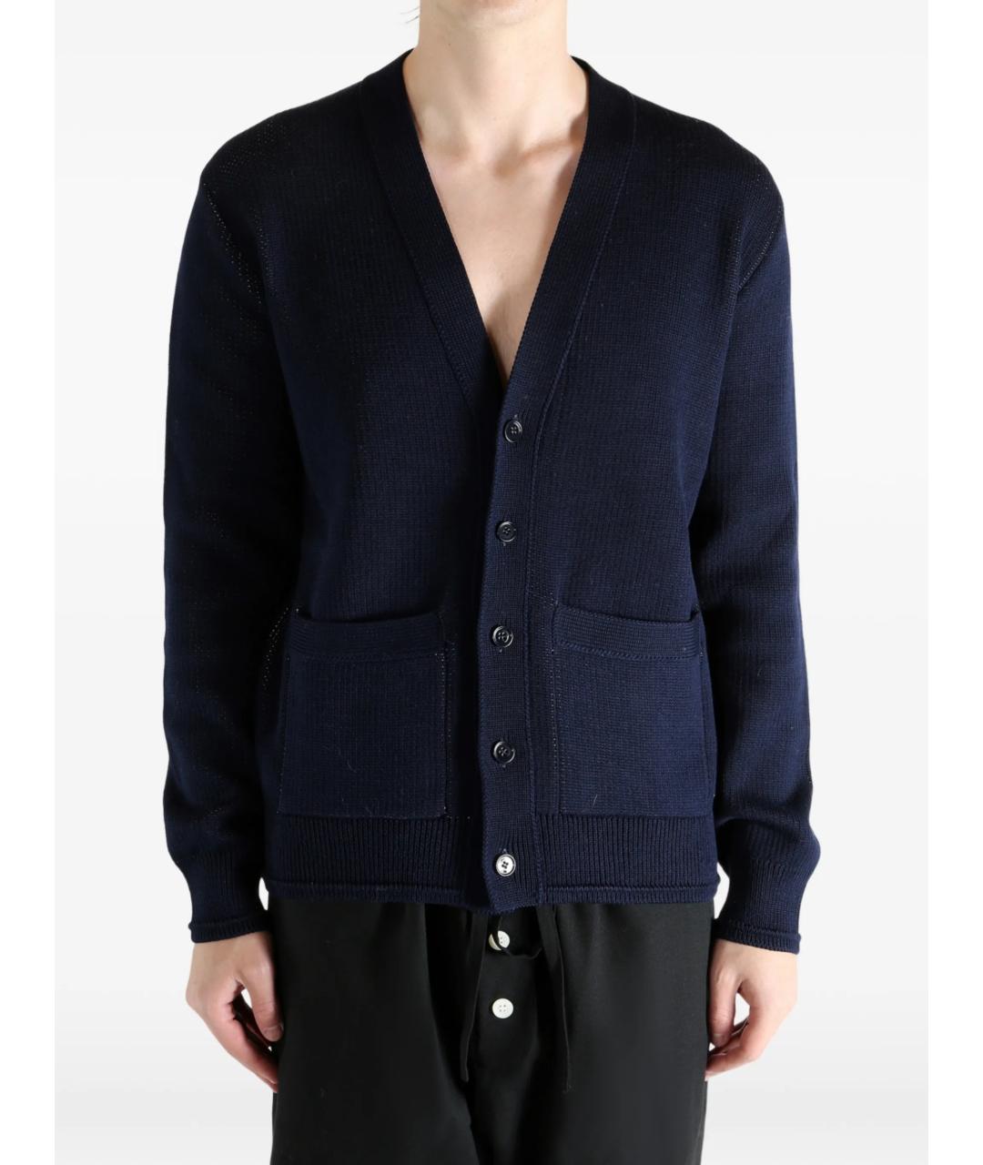 GIVENCHY Синий хлопковый кардиган, фото 2