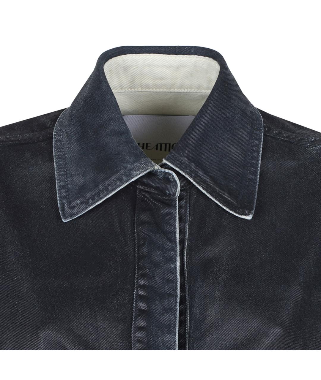 THE ATTICO Синяя хлопковая куртка, фото 3