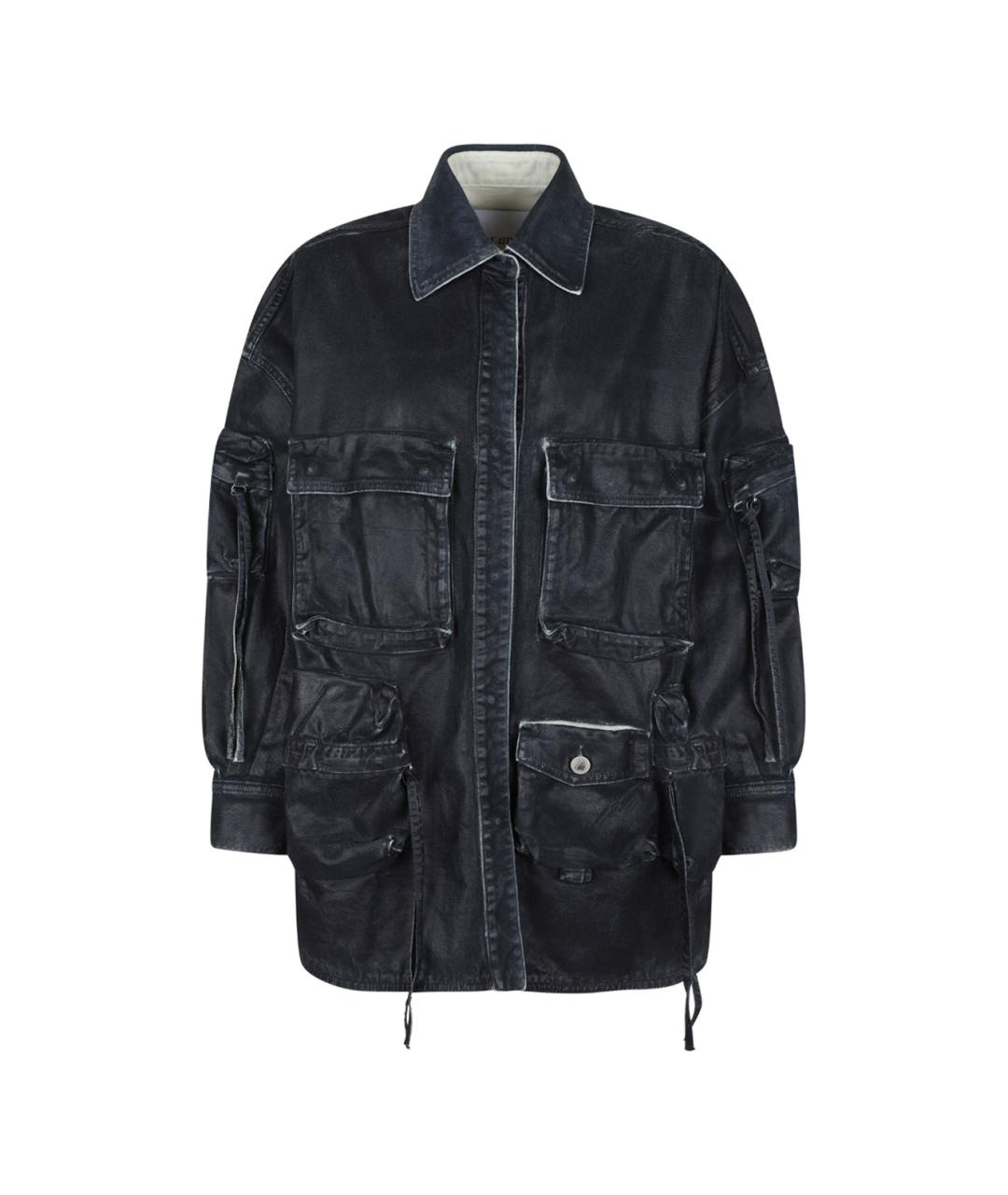 THE ATTICO Синяя хлопковая куртка, фото 1