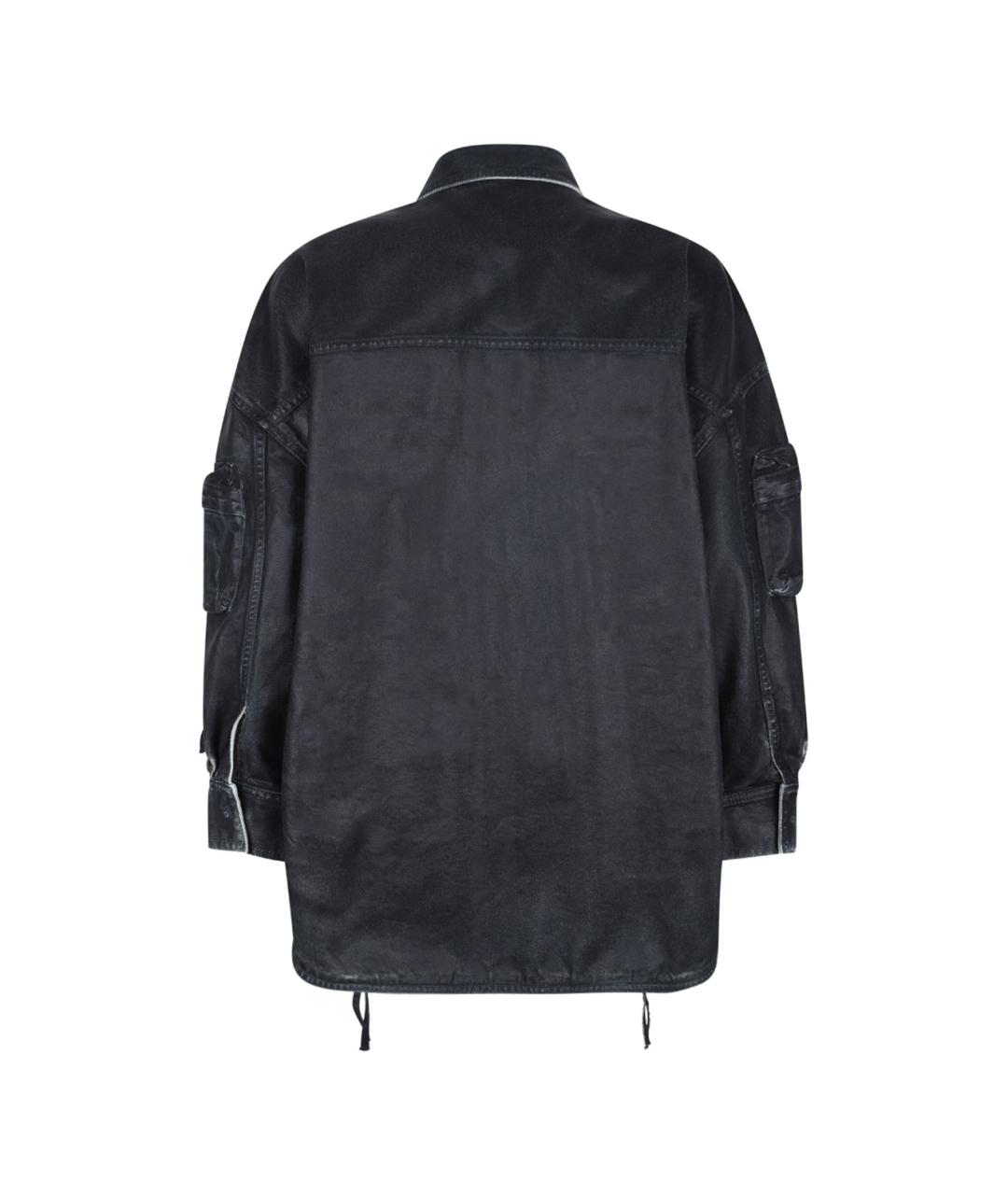 THE ATTICO Синяя хлопковая куртка, фото 2