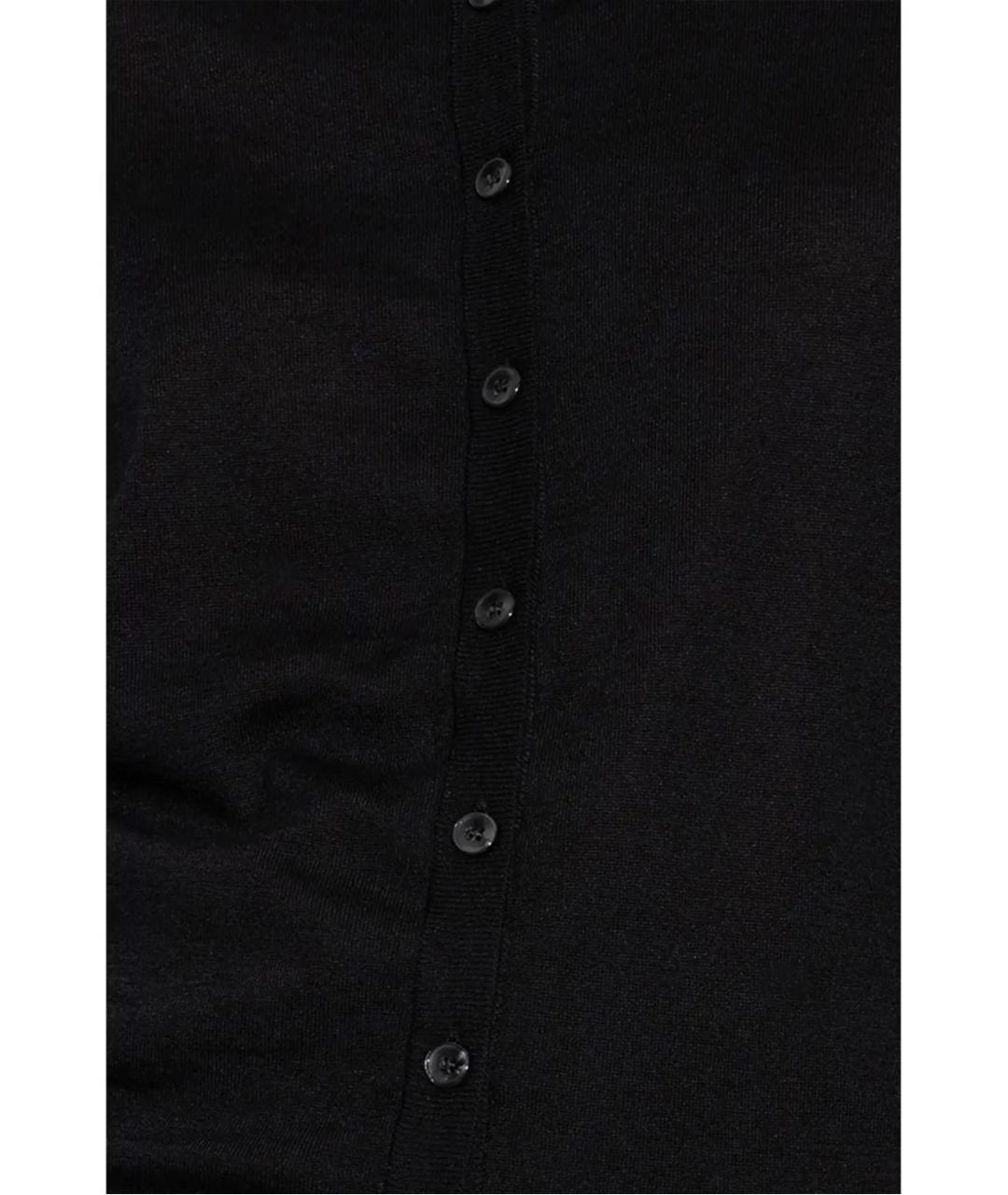 DOLCE&GABBANA Черный кашемировый кардиган, фото 5