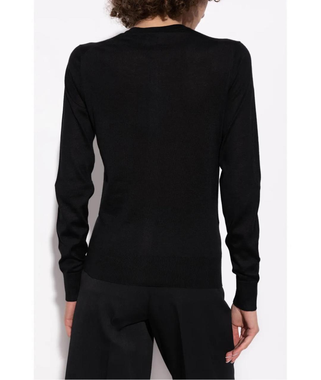 DOLCE&GABBANA Черный кашемировый кардиган, фото 4