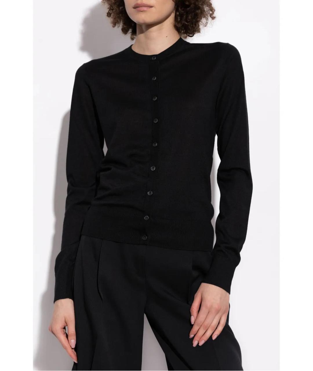 DOLCE&GABBANA Черный кашемировый кардиган, фото 3