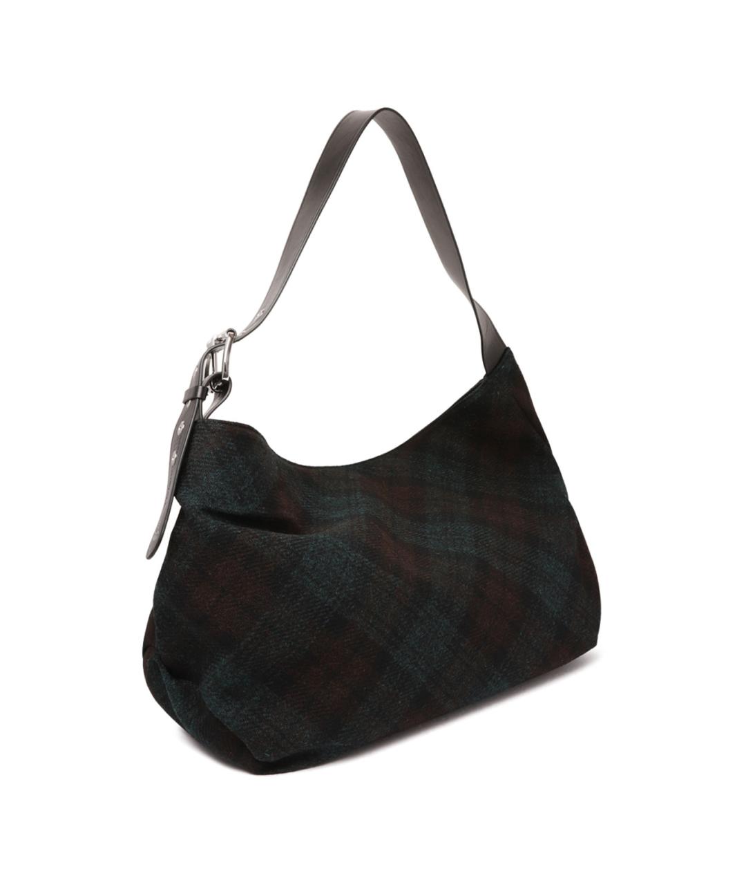 VIVIENNE WESTWOOD Мульти шерстяная сумка с короткими ручками, фото 3