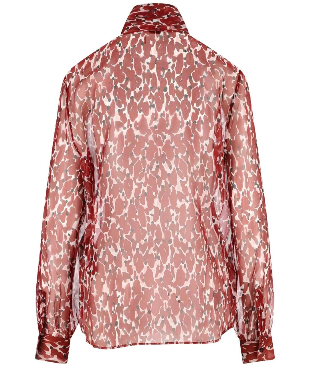 SAINT LAURENT Мульти шелковая рубашка, фото 2