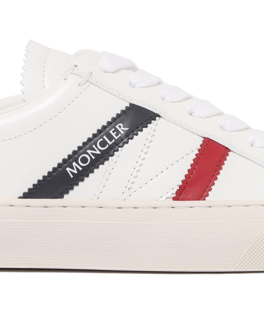 MONCLER Мульти кожаные кроссовки, фото 4