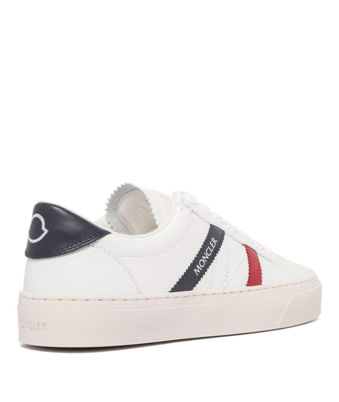 MONCLER Мульти кожаные кроссовки, фото 3