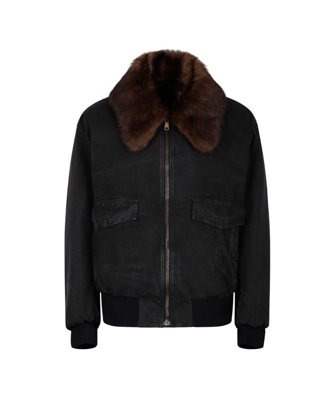 PRADA Черная хлопковая куртка, фото 1