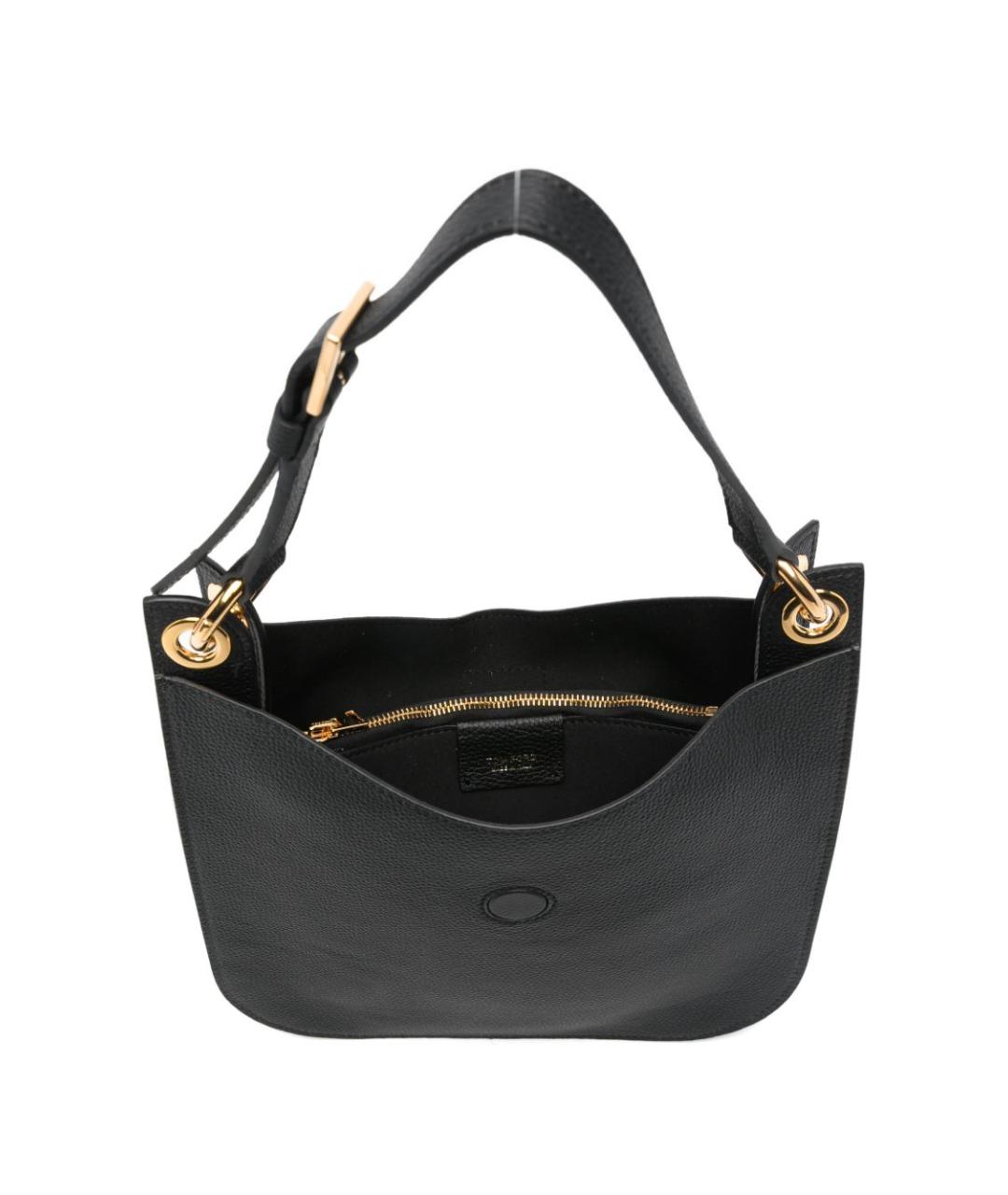 TOM FORD Черная кожаная сумка через плечо, фото 4