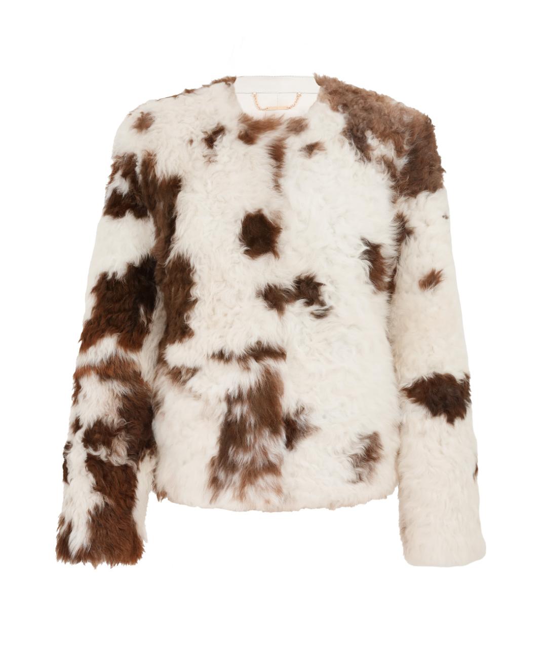 ZIMMERMANN Бежевая меховая куртка, фото 1