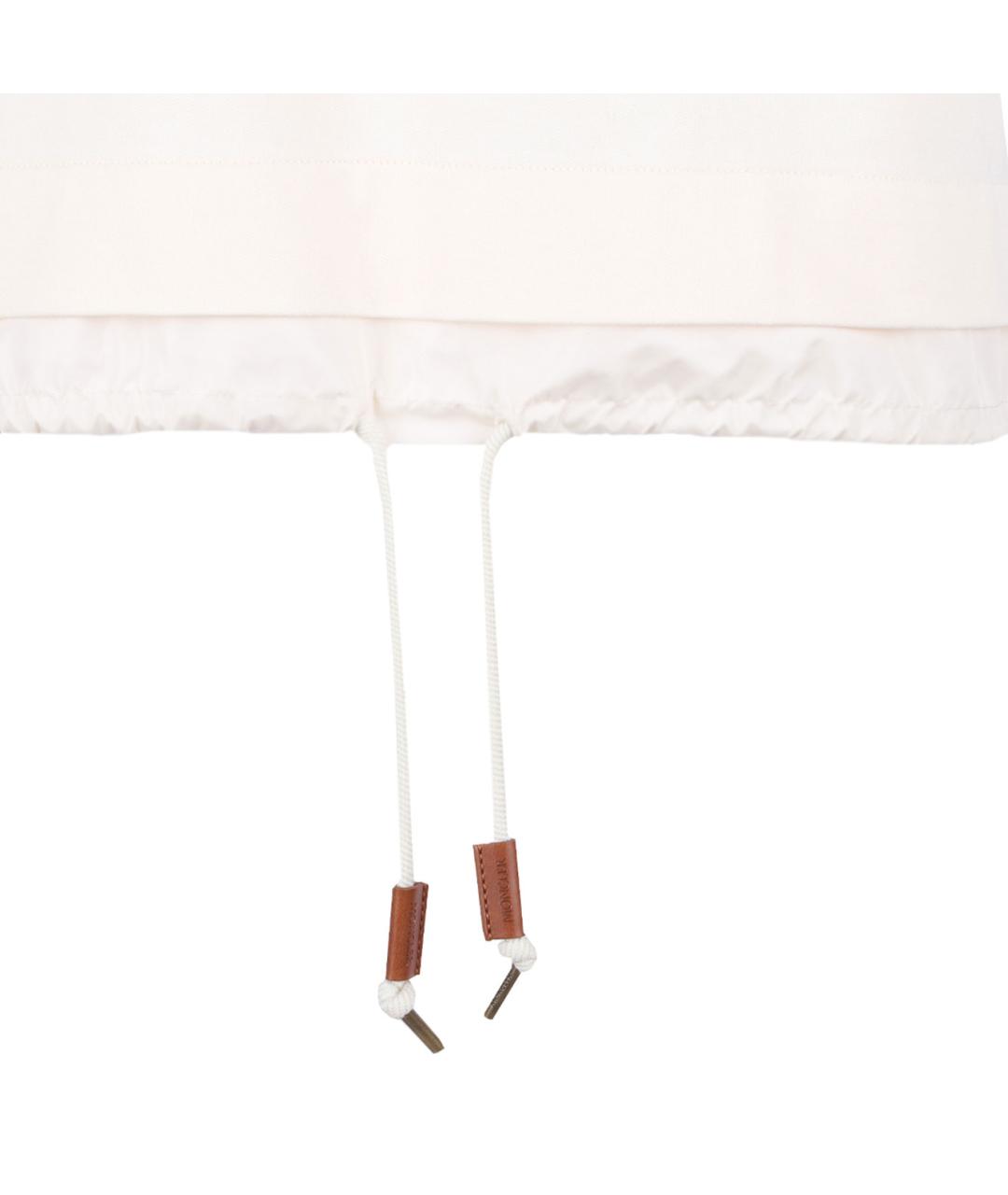 MONCLER Белая футболка, фото 4