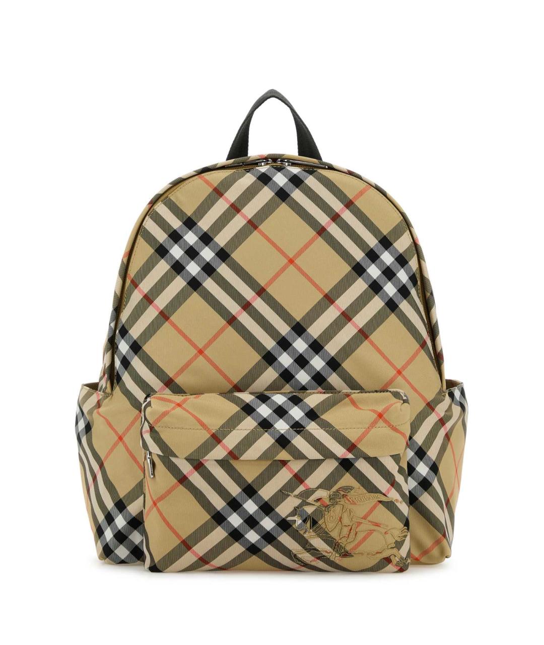 BURBERRY Бежевый синтетический рюкзак, фото 1